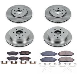 PowerStop Z17 Evolution Plus Stock Replacement Brake Kits for 2016-2024 FRONTIER - KOE8358