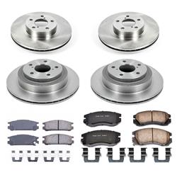 PowerStop Z17 Evolution Plus Stock Replacement Brake Kits for 1991-1994 LEGACY - KOE8398