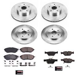 PowerStop Z17 Evolution Plus Stock Replacement Brake Kits for 2015 LEGACY - KOE8405