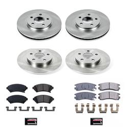 PowerStop Z17 Evolution Plus Stock Replacement Brake Kits for 2005 DEVILLE - KOE8438
