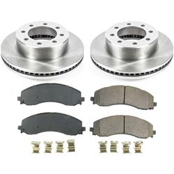 PowerStop Z17 Evolution Plus Stock Replacement Brake Kits for 2019-2024 2500, 3500 - KOE8478