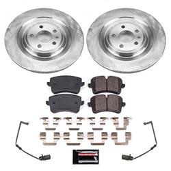 PowerStop Z17 Evolution Plus Stock Replacement Brake Kits for 2011-2018 A8 QUATTRO, 2013-2018 S8 - KOE8486