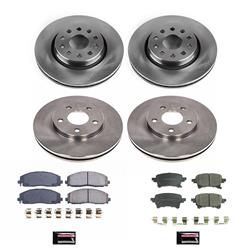 PowerStop Z17 Evolution Plus Stock Replacement Brake Kits for 2020-2023 GLADIATOR, 2021-2022 WRANGLER - KOE8509