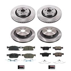 PowerStop Z17 Evolution Plus Stock Replacement Brake Kits for 2019-2021 EDGE, NAUTILUS - KOE8535