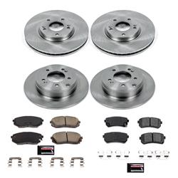 PowerStop Z17 Evolution Plus Stock Replacement Brake Kits for 2017 OPTIMA - KOE8628