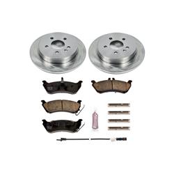 PowerStop Z17 Evolution Plus Stock Replacement Brake Kits for 1998-2003 ML320, 2003-2005 ML350, 1999 ML430 - KOE866