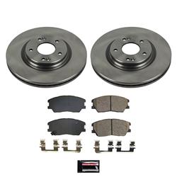 PowerStop Z17 Evolution Plus Stock Replacement Brake Kits for 2020-2022 SOUL - KOE8674