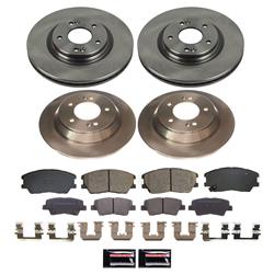 PowerStop Z17 Evolution Plus Stock Replacement Brake Kits for 2020-2022 SOUL - KOE8695