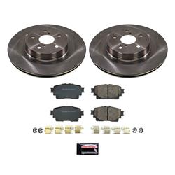 PowerStop Z17 Evolution Plus Stock Replacement Brake Kits for 2021-2024 RAV4 PRIME, SIENNA - KOE8716