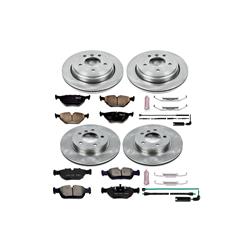 PowerStop Z17 Evolution Plus Stock Replacement Brake Kits for 2001-2005 325XI - KOE874