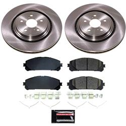 PowerStop Z17 Evolution Plus Stock Replacement Brake Kits for 2023-2024 RX350H, RX350, 2020-2024 HIGHLANDER - KOE8753