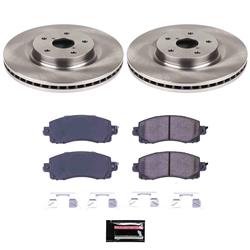PowerStop - Brake Rotor and Pad Combos for 2020-2024 LEGACY, 2020-2023 OUTBACK - KOE8757