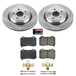 PowerStop Z17 Evolution Plus Stock Replacement Brake Kits for 2018-2024 DURANGO, 2018-2021 GRAND CHEROKEE - KOE8758