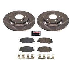 PowerStop Z17 Evolution Plus Stock Replacement Brake Kits for 2021-2024 K5, 2020-2024 SONATA - KOE8772