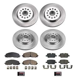 PowerStop Z17 Evolution Plus Stock Replacement Brake Kits for 2021-2022 XT5, XT6 - KOE8796