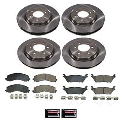 PowerStop Z17 Evolution Plus Stock Replacement Brake Kits for 2022-2024 EXPEDITION, NAVIGATOR, 2021-2024 F-150 - KOE8803