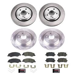 PowerStop Z17 Evolution Plus Stock Replacement Brake Kits for 2021-2025 ODYSSEY - KOE8807