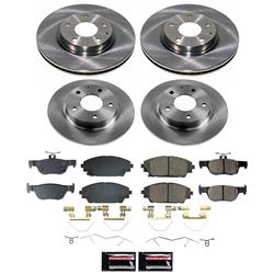 PowerStop Z17 Evolution Plus Stock Replacement Brake Kits for 2020-2023 CX-30 - KOE8815