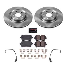 PowerStop Z17 Evolution Plus Stock Replacement Brake Kits for 2013-2014 A8 QUATTRO - KOE8850