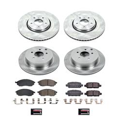 PowerStop Z17 Evolution Plus Stock Replacement Brake Kits for 2010-2012 FX35, 2013 FX37, 2014 QX70 - KOE8878