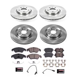PowerStop Z17 Evolution Plus Stock Replacement Brake Kits for 2012-2013 A6, 2013 A6 QUATTRO - KOE8883