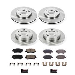 PowerStop Z17 Evolution Plus Stock Replacement Brake Kits for 2016 VELOSTER - KOE8889
