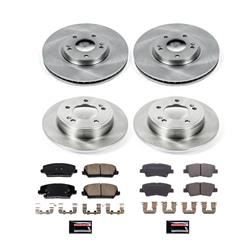 PowerStop Z17 Evolution Plus Stock Replacement Brake Kits for 2016 VELOSTER - KOE8890