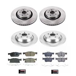 PowerStop Z17 Evolution Plus Stock Replacement Brake Kits for 2017-2020 MKZ - KOE8974