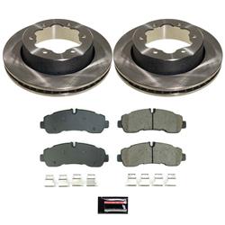 PowerStop Z17 Evolution Plus Stock Replacement Brake Kits for 2020-2024 TRANSIT-350 HD - KOE8981