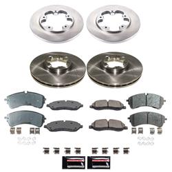 PowerStop Z17 Evolution Plus Stock Replacement Brake Kits for 2020 TRANSIT-150, TRANSIT-250, TRANSIT-350 - KOE8999