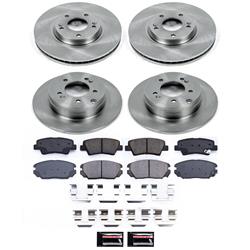 PowerStop Z17 Evolution Plus Stock Replacement Brake Kits for 2009-2010 SONATA - KOE9061