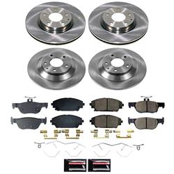 PowerStop Z17 Evolution Plus Stock Replacement Brake Kits for 2020-2023 CX-30 - KOE9137