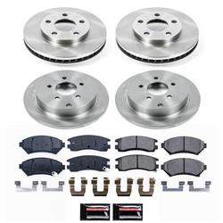 PowerStop Z17 Evolution Plus Stock Replacement Brake Kits for 2002-2004 SILHOUETTE - KOE9142
