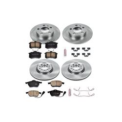 PowerStop Z17 Evolution Plus Stock Replacement Brake Kits for 2000-2006 TT - KOE915