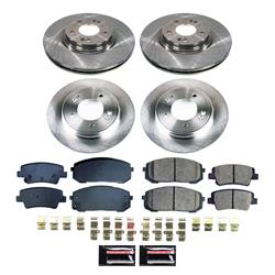 PowerStop Z17 Evolution Plus Stock Replacement Brake Kits for 2021-2024 ELANTRA - KOE9170
