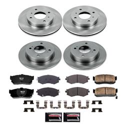 PowerStop Z17 Evolution Plus Stock Replacement Brake Kits for 1991-1996 G20 - KOE9173
