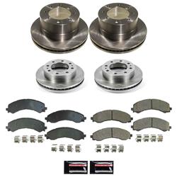 PowerStop Z17 Evolution Plus Stock Replacement Brake Kits for 2021-2023 EXPRESS 3500, SAVANA 3500 - KOE9190