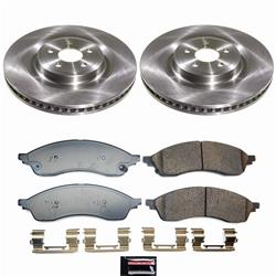 PowerStop Z17 Evolution Plus Stock Replacement Brake Kits for 2021-2024 EDGE, 2021-2023 NAUTILUS - KOE9201