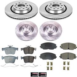 PowerStop Z17 Evolution Plus Stock Replacement Brake Kits for 2021 ATLAS, ATLAS CROSS SPORT - KOE9232