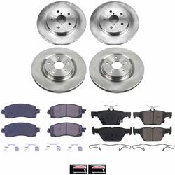 PowerStop Z17 Evolution Plus Stock Replacement Brake Kits for 2022-2024 WRX - KOE9316