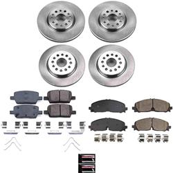 PowerStop - Brake Rotor and Pad Combos for 2020 ENCLAVE, TRAVERSE - KOE9343