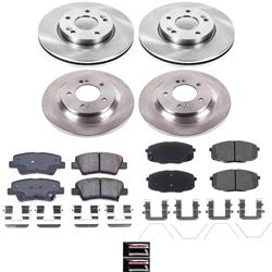 PowerStop - Brake Rotor and Pad Combos for 2018 ELANTRA GT - KOE9352