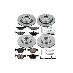 PowerStop Z17 Evolution Plus Stock Replacement Brake Kits for 2001-2003 530I, 2000-2003 540I - KOE945
