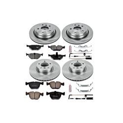 PowerStop Z17 Evolution Plus Stock Replacement Brake Kits for 2000-2003 540I - KOE946