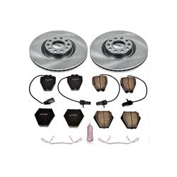 PowerStop Z17 Evolution Plus Stock Replacement Brake Kits for 2000-2004 A6 QUATTRO, 2002-2003 S6 - KOE948