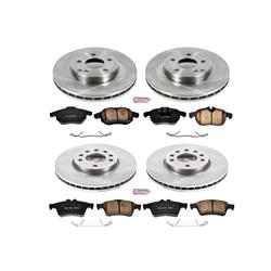 PowerStop Z17 Evolution Plus Stock Replacement Brake Kits for 2003-2011 9-3 - KOE979