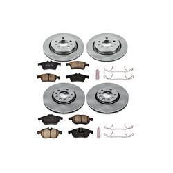 PowerStop Z17 Evolution Plus Stock Replacement Brake Kits for 2003-2011 9-3 - KOE986