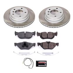 PowerStop Z17 Evolution Plus Semi-Coated Rotor Brake Kits for 2006 325I, 2007-2010 328I - SC044
