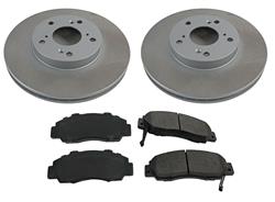 PowerStop Z17 Evolution Plus Semi-Coated Rotor Brake Kits for 1998-2002 ACCORD - SC1041