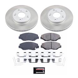 PowerStop Z17 Evolution Plus Semi-Coated Rotor Brake Kits for 1998-2002 ACCORD - SC1041